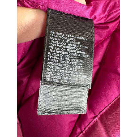 The North Face Pink Goose Down 700 Fill Puffer Vest XS Ski Hike Gorpcore Outdoor - Picture 9 of 10